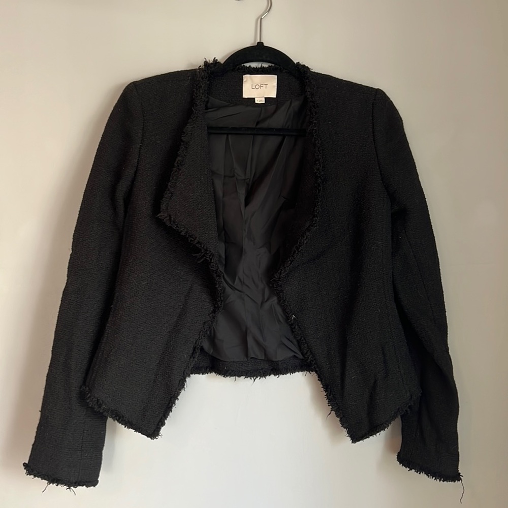 LOFT tweed jacket
